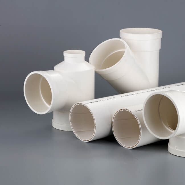 蘭塔管道、產(chǎn)品中心、PVC-U中空螺旋消音管材